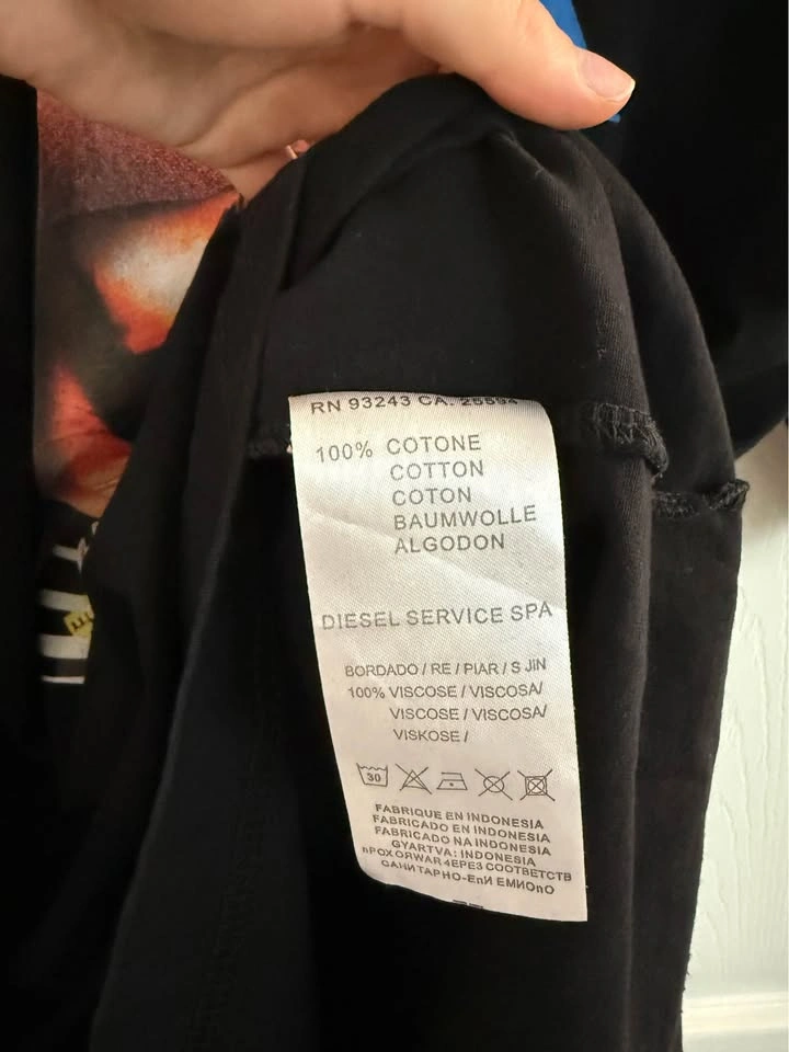Diesel Black Men's T-Shirt - photo 3