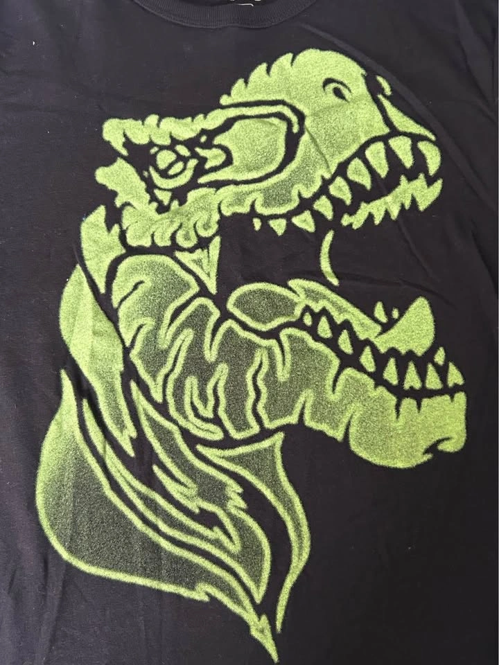 PLACE Long Sleeve Dinosaur Graphic Shirt L (10/12) - photo 2