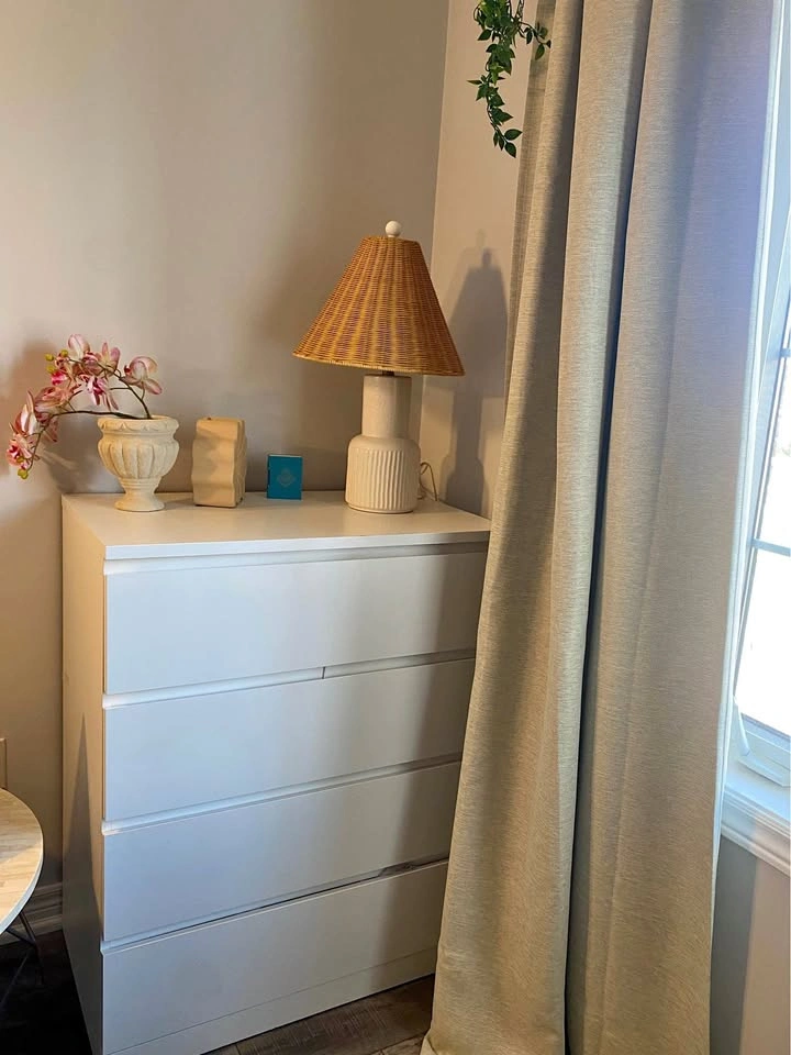 Modern & Clean: MALM 4-Drawer Dresser