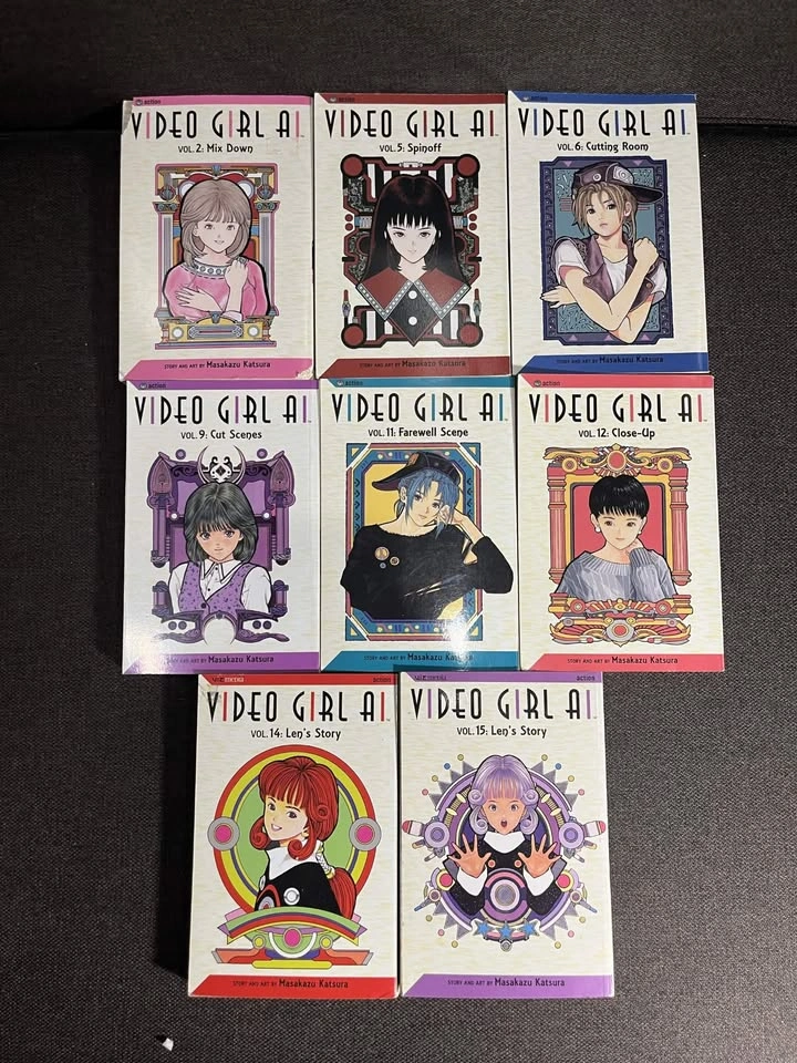 Eiken Girl Ai Vol 2,5,6,9,11,12,14,15 OOP Rare Manga Lot - photo 5