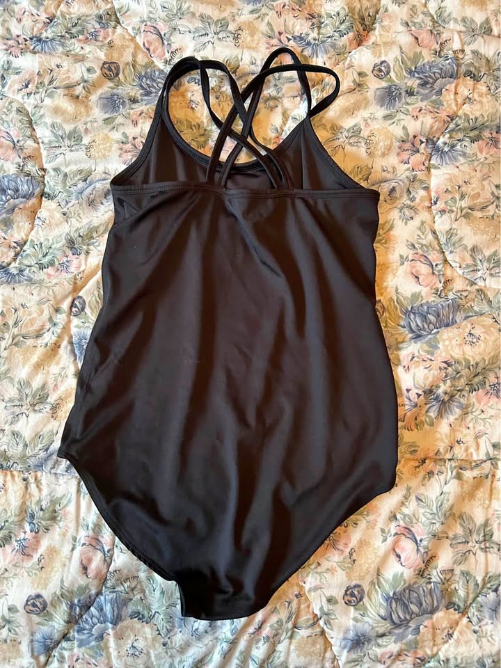 Girls Black Body suit (Dance)