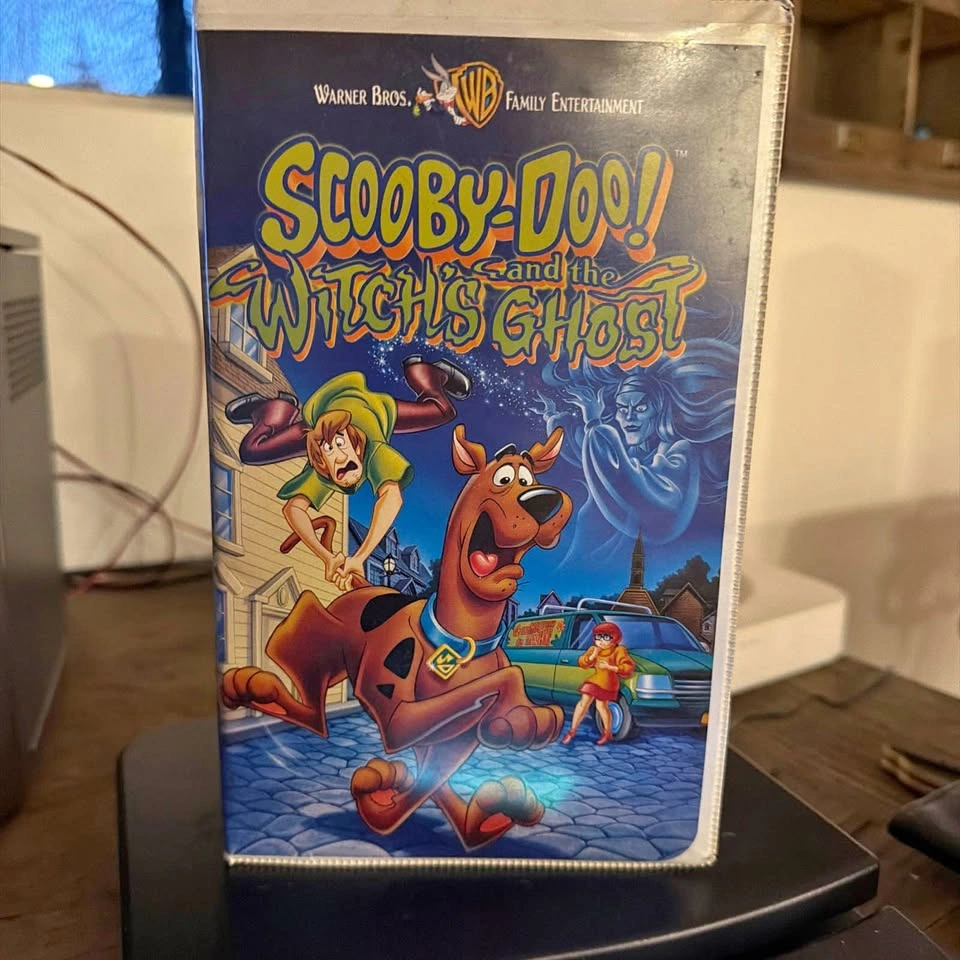 Scooby Doo and the Witches Ghost VHS TESTED Works Mold free