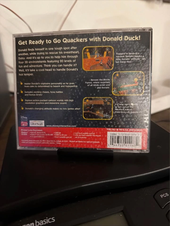 Disney Donald Duck's Goin' Quackers PC Game - photo 2