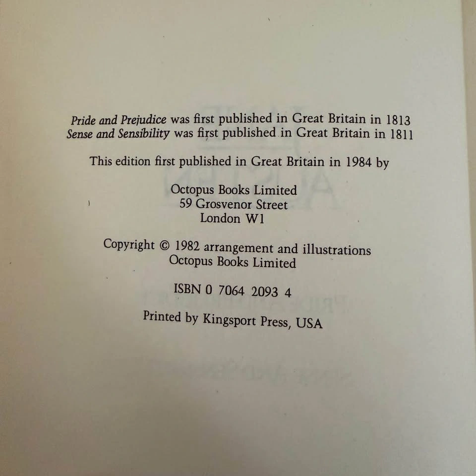 Jane Austen Combo book 1984 Classic - photo 4