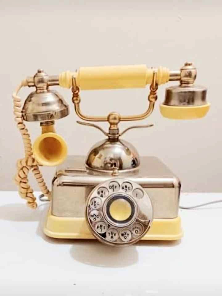 French Continental Rotary Telephone