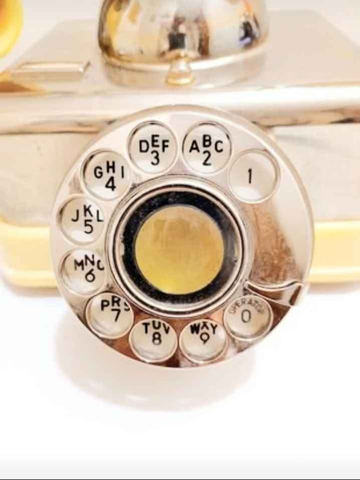 French Continental Rotary Telephone - photo 5