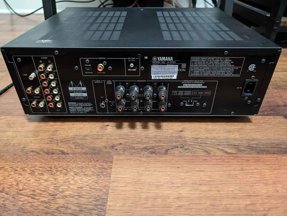 Yamaha A-S701 Stereo Integrated Amplifier - photo 5