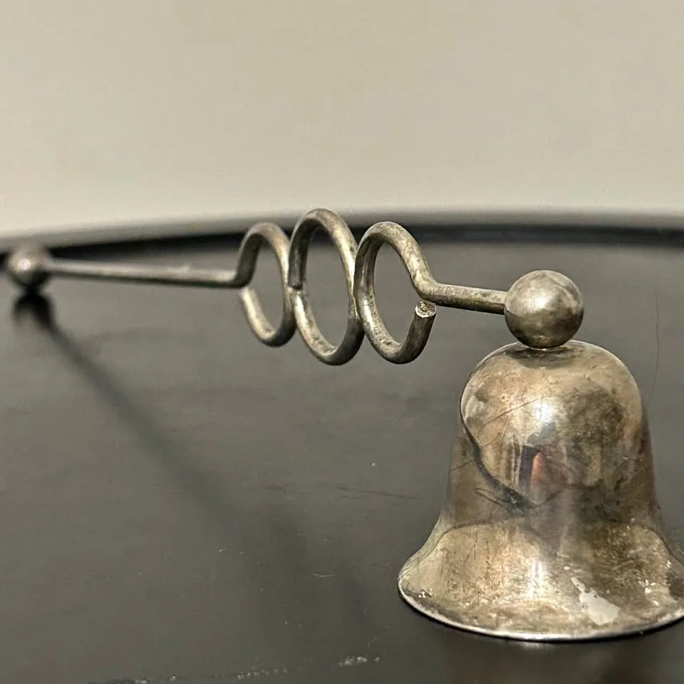 Vintage Silver Plated Candle Snuffer thumbnail