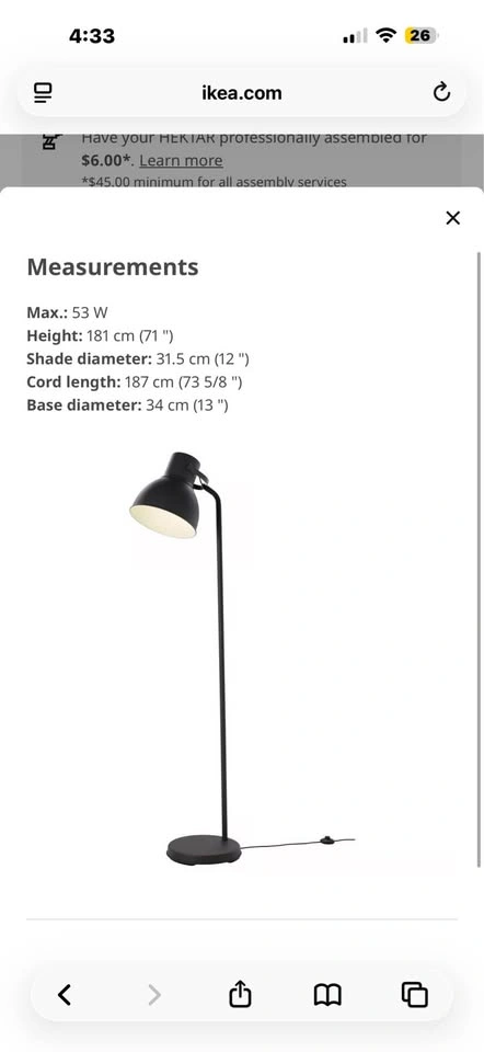 IKEA Lamp HEKTAR - photo 3