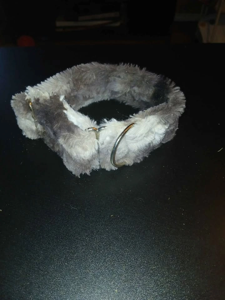 Faux Fur Dog Collar - photo 2