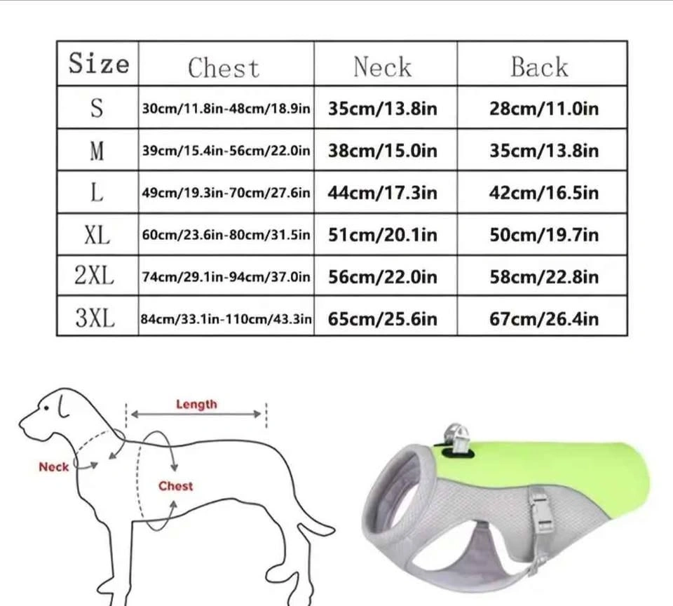 Dog Cooling Vest XXL - photo 4