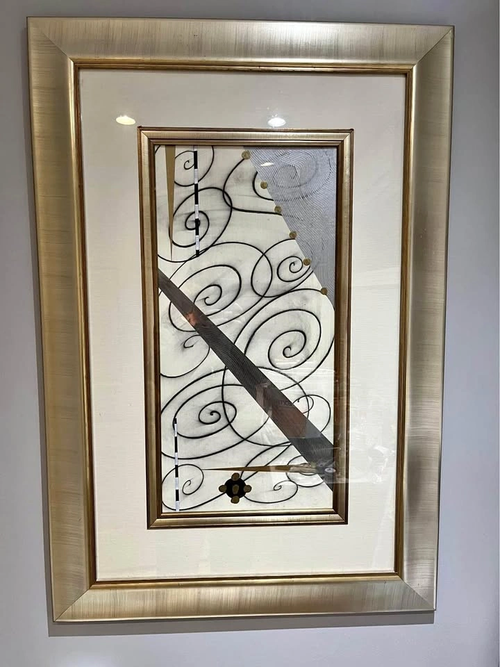 Abstract Framed Art 38x25 1/2