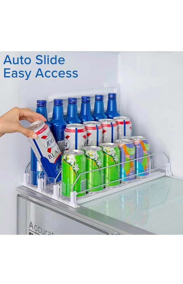 Self-Pushing Fridge Can Organizer - photo 2