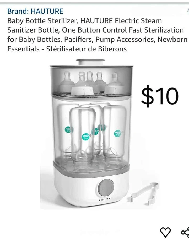 HAUTURE Bottle Electric Steam Sanitizer