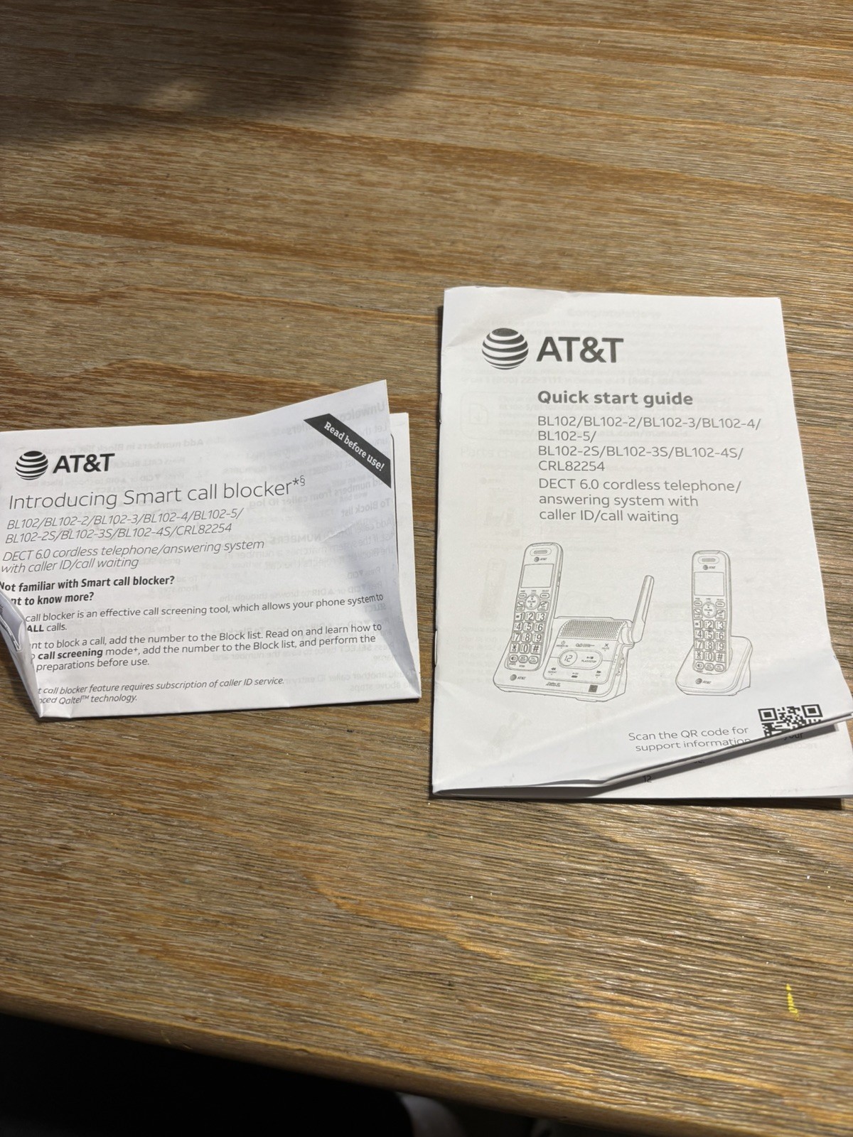 AT&T 2-Handset Answering System - photo 5