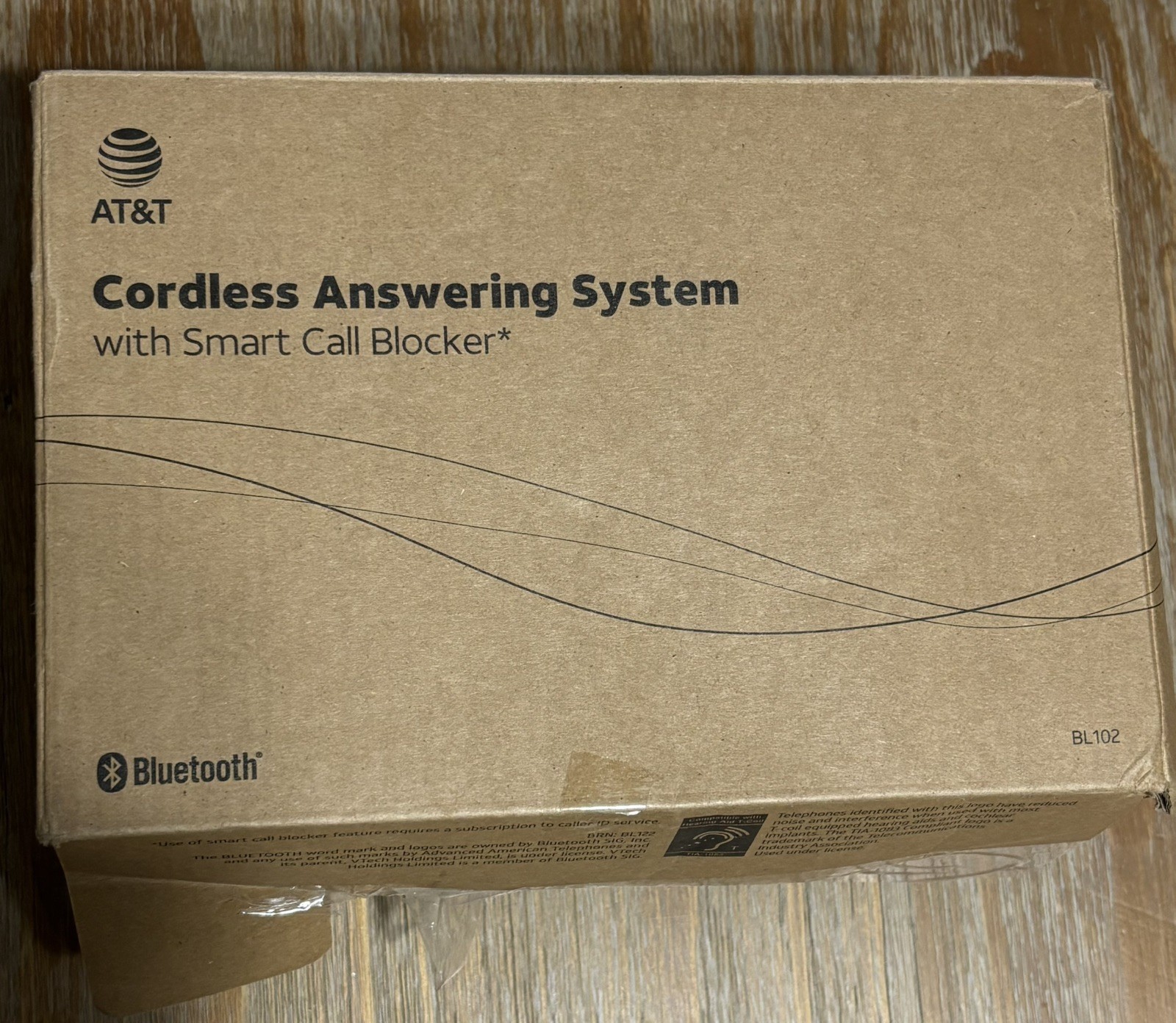 AT&T Cordless Phone Answering Machine Call Block 1 Handset DECT