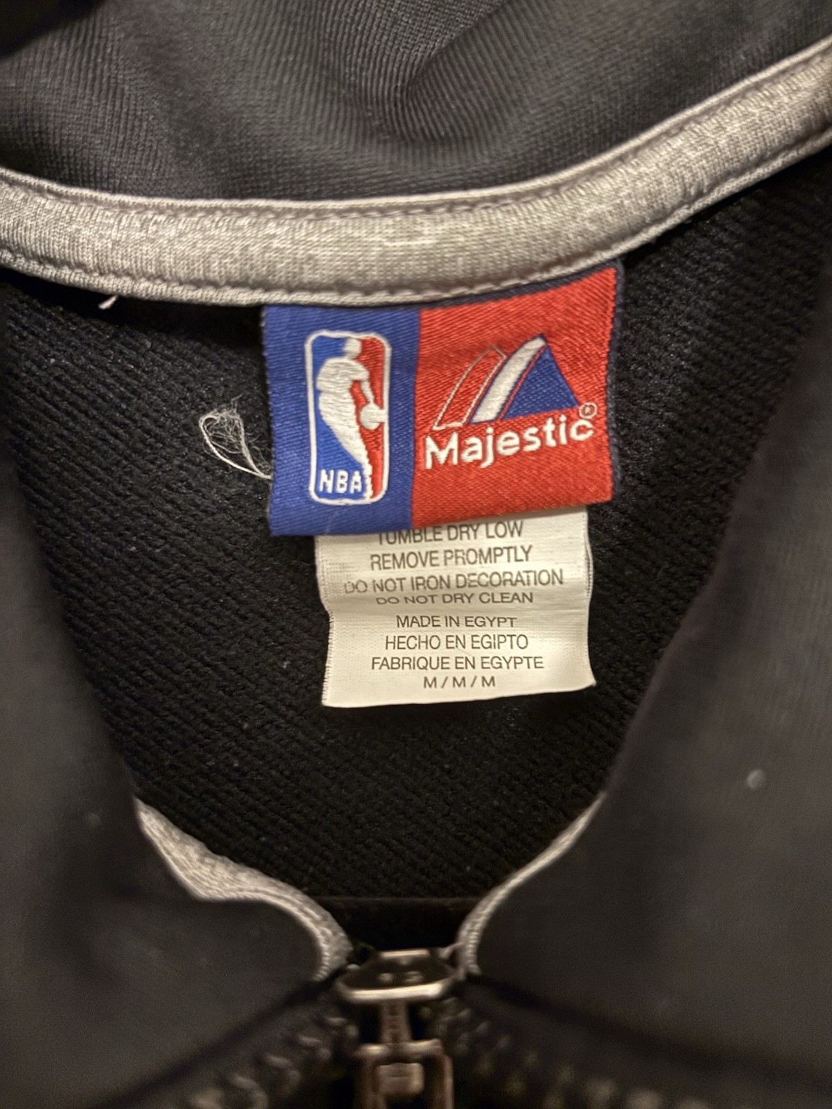 Miami Heat Vintage LeBron James #6 Full Zip Jacket M - photo 5