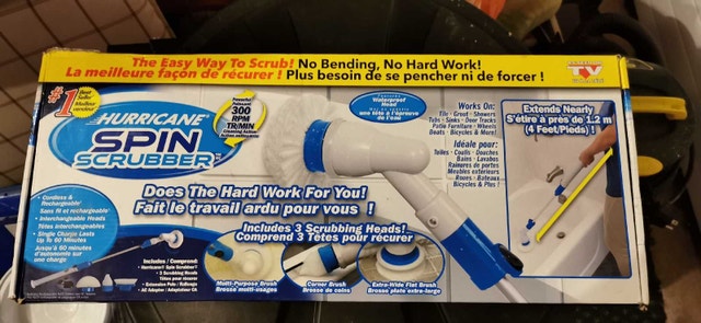 Hurricane Spin Scrubber