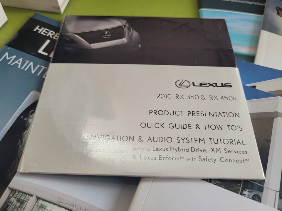 Lexus RX350 RX450h 2010-2014 2015 Manual - photo 5