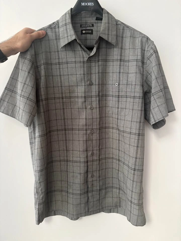 5 for $15!! Men's Medium Short Sleeve Button Down Shirts - photo 5