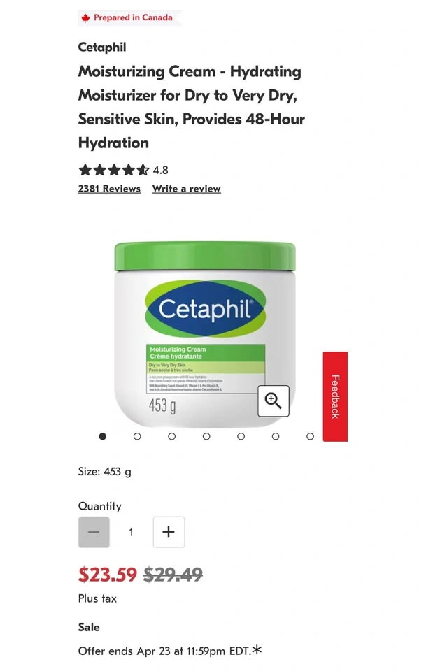 CETAPHIL Moisturizing Cream - photo 2