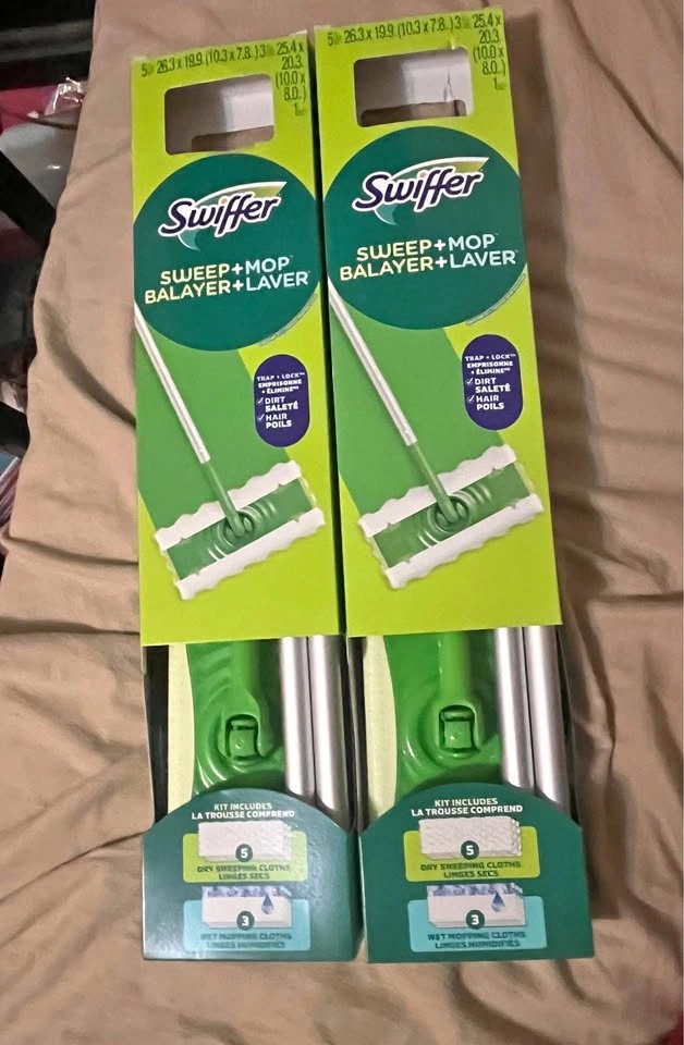 NEW SWIFFER Mop and Sweep