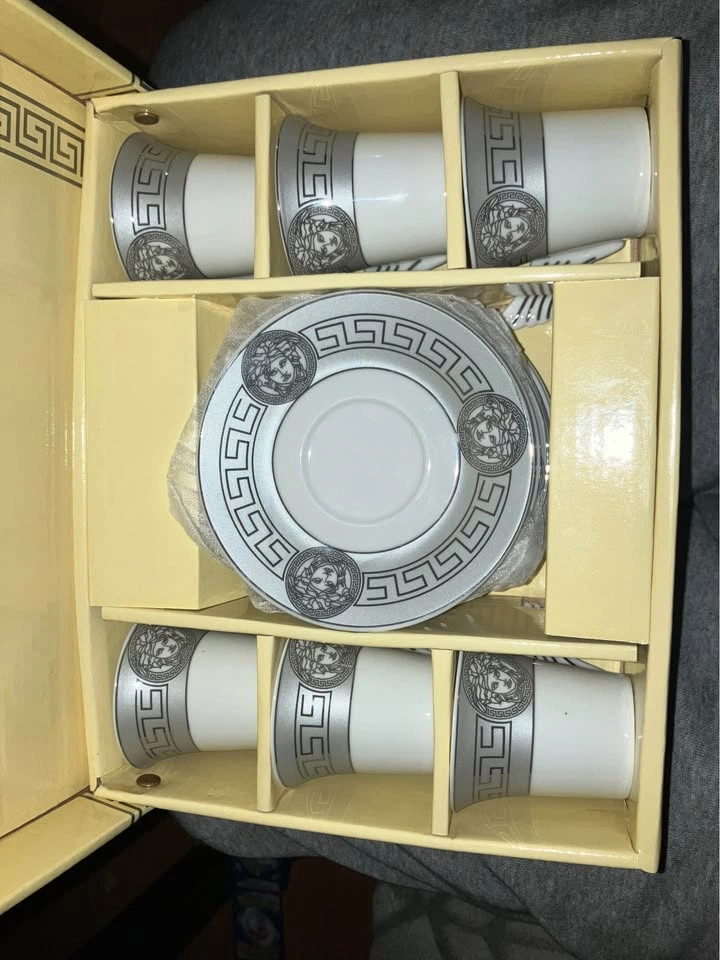 Medusa Tea/Espresso Cup and Saucer Set - photo 2