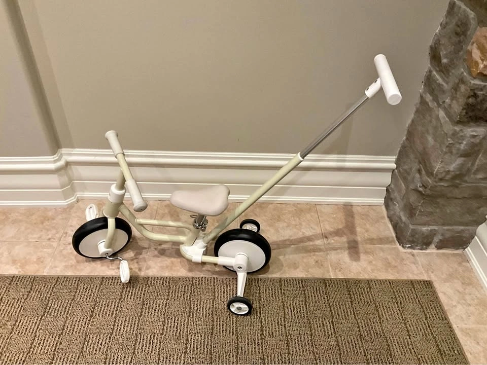 Coco Village 4-in-1 Convertible Tricycle - Soft Cream