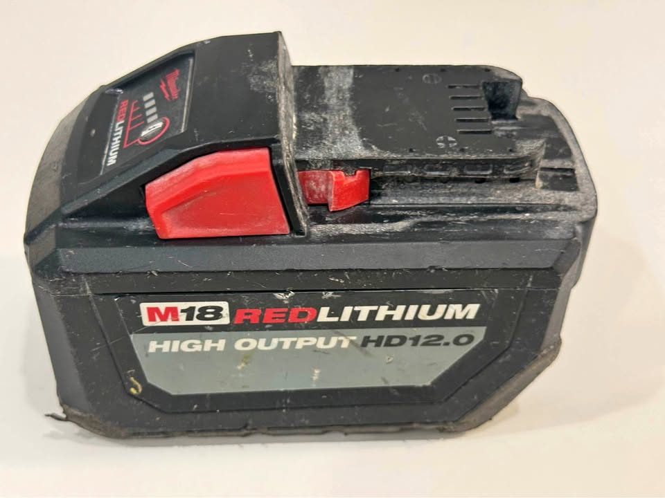 Milwaukee M18 12.0 Ah REDLITHIUM HIGH OUTPUT (HD) Battery