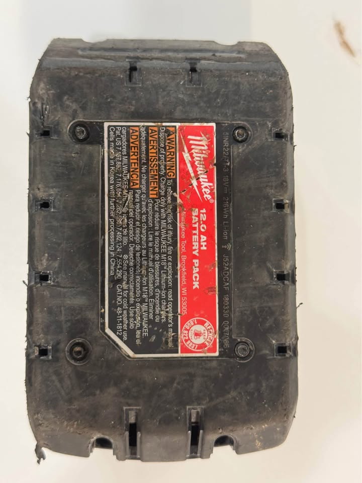 Milwaukee M18 12.0 Ah REDLITHIUM HIGH OUTPUT (HD) Battery - photo 4