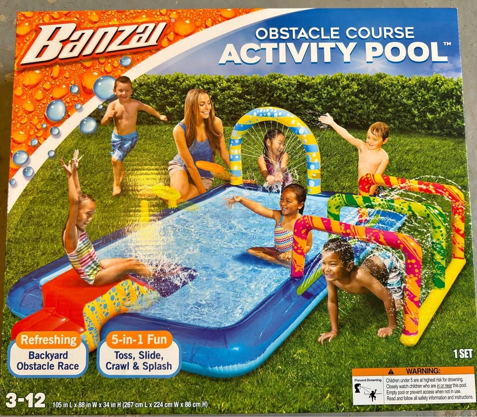 Banzai Inflatable Activity Pool