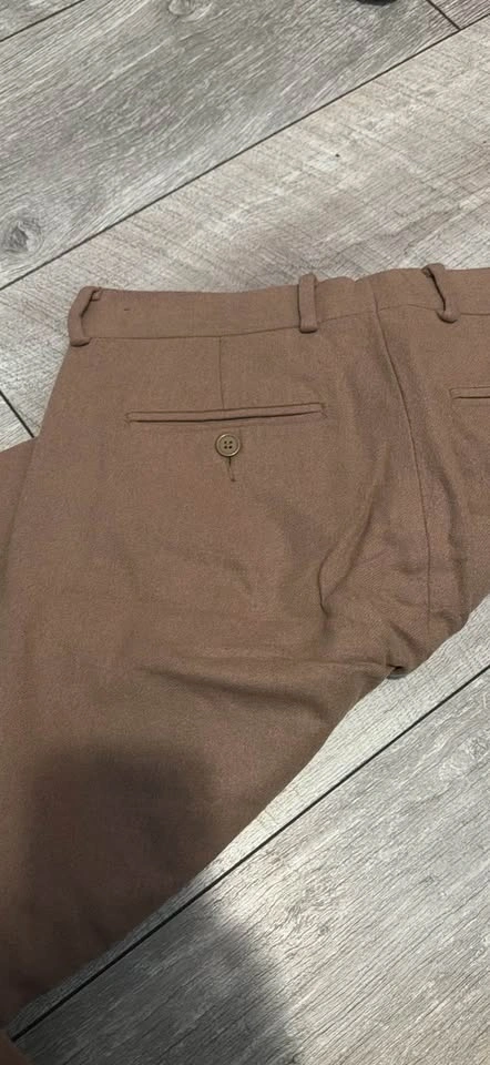 Club Monaco Brown Wool Blend Pants - photo 3