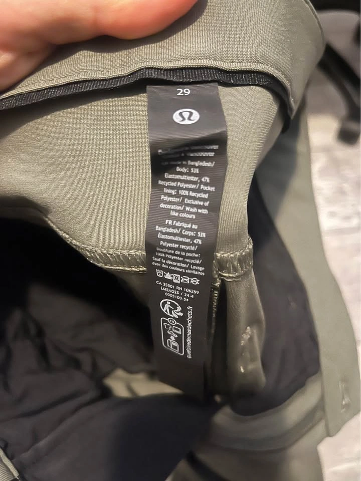 Lululemon ABC Green Pants Size 29 - photo 3
