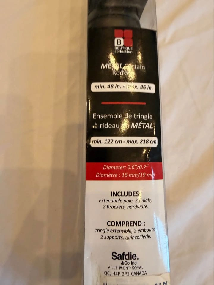 Curtain pole (retail $40) brand new - photo 3