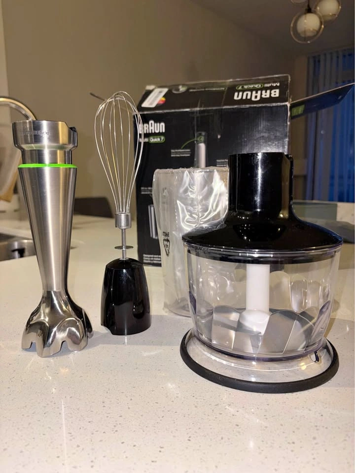Braun MultiQuick 7 Original Accessories (Motor Not Included)