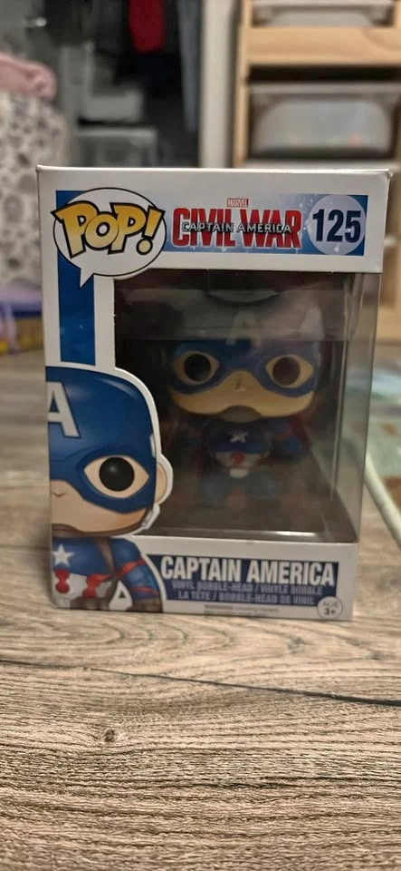 Funko POP Captain America Civil War Captain America 125