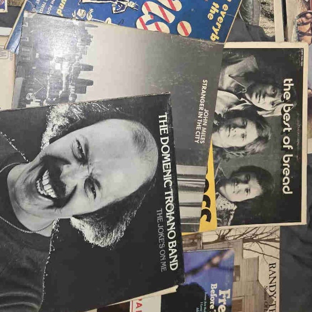 130 vinyl records