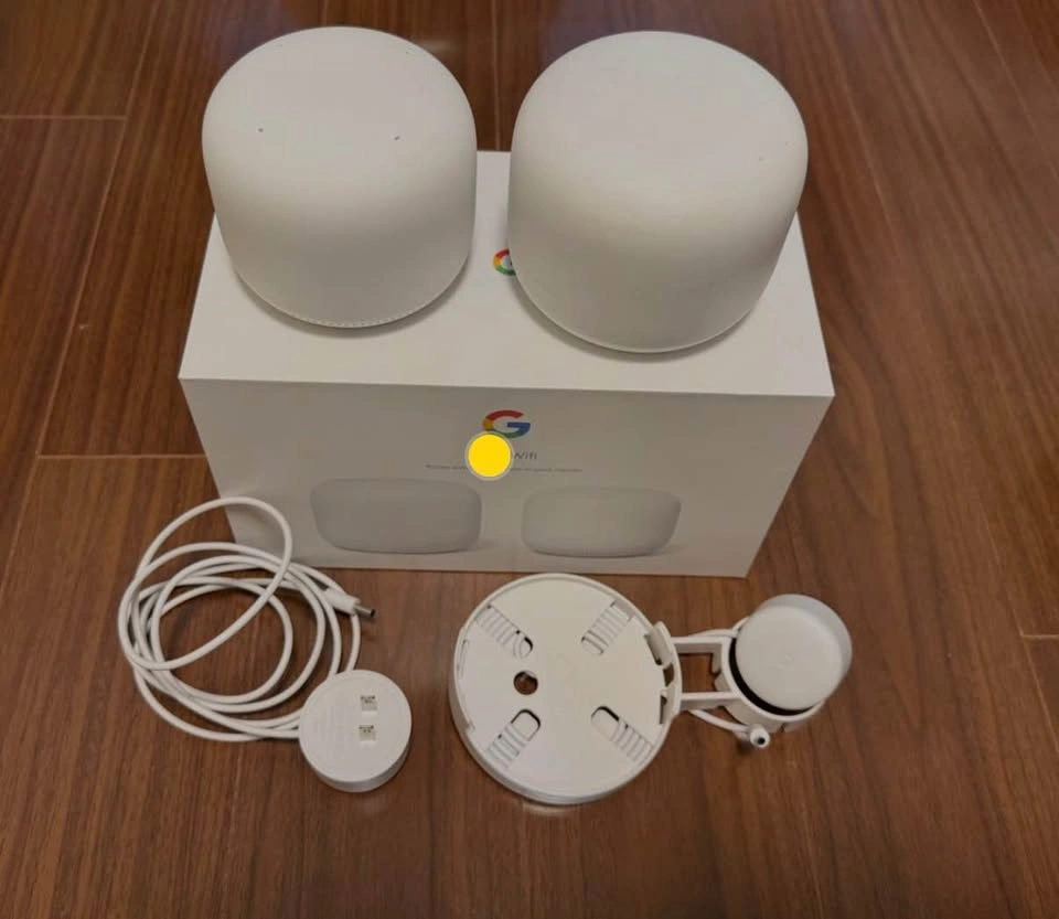 Google Wifi 2-pack Mesh System with Wall Mount