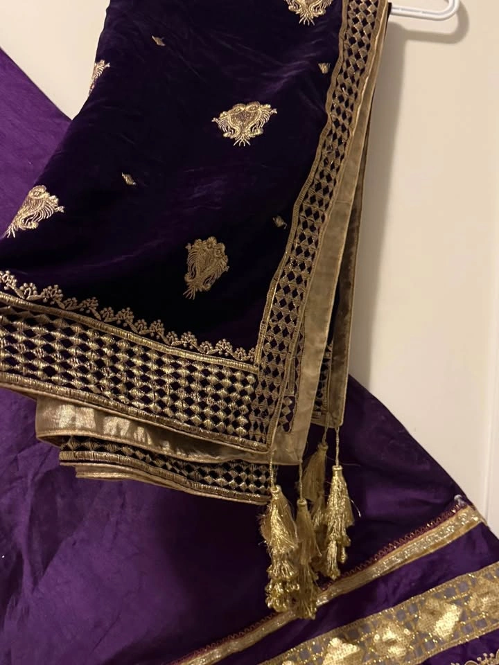 Purple lehenga - photo 3