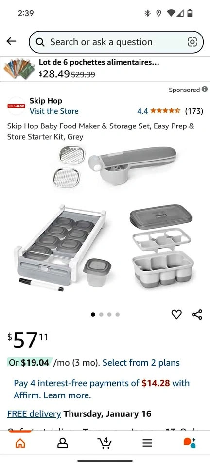Skip Hop Food Prep + Storage System