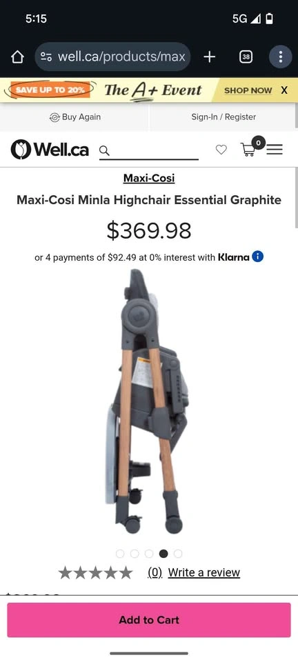 Maxi cosi - minla highchair - photo 4