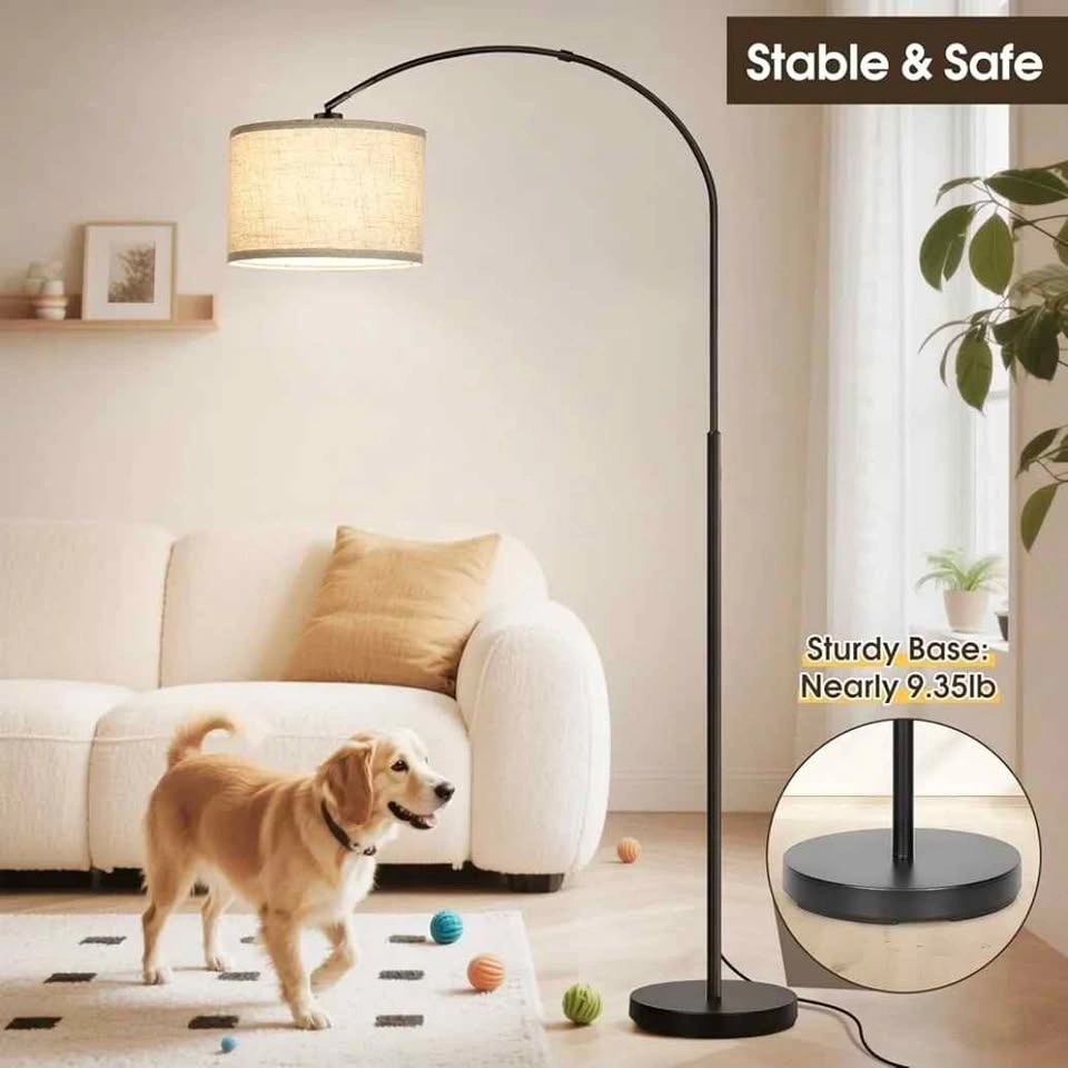 Dimmable floor lamp with foot switch NEW - photo 4