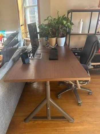 IKEA Desk, Chair, Dining Table, L-Shaped Couch - OBO - photo 2