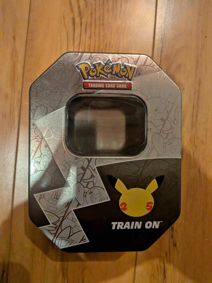 Pokémon 25th Anniversary Pikachu Tin (Empty)