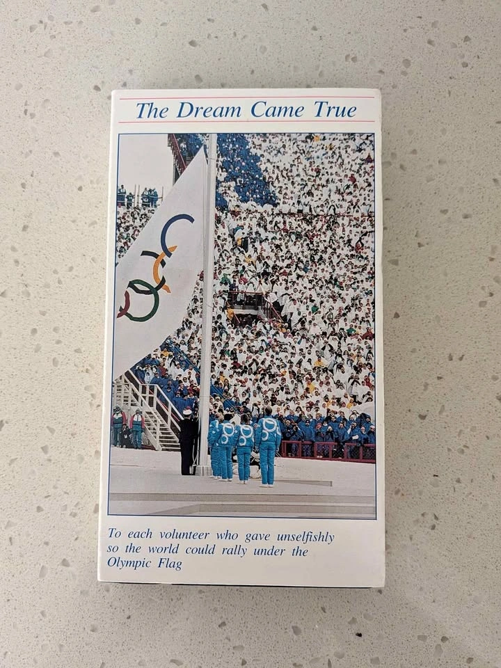 Calgary Olympic Volunteer Thank You Video VHS