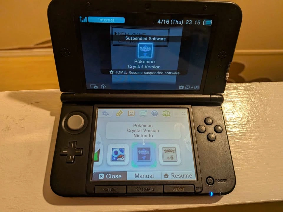 Modded Blue Nintendo 3DS XL - photo 4