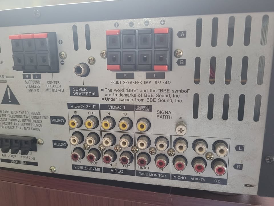 AIWA STEREO RECEIVER AV-X120 SURROUND - photo 4