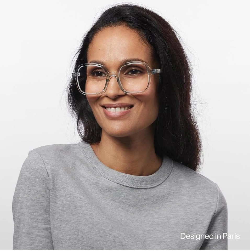 New +1 Magnification IZIPIZI Reading Glasses (Frozen Blue) - photo 4