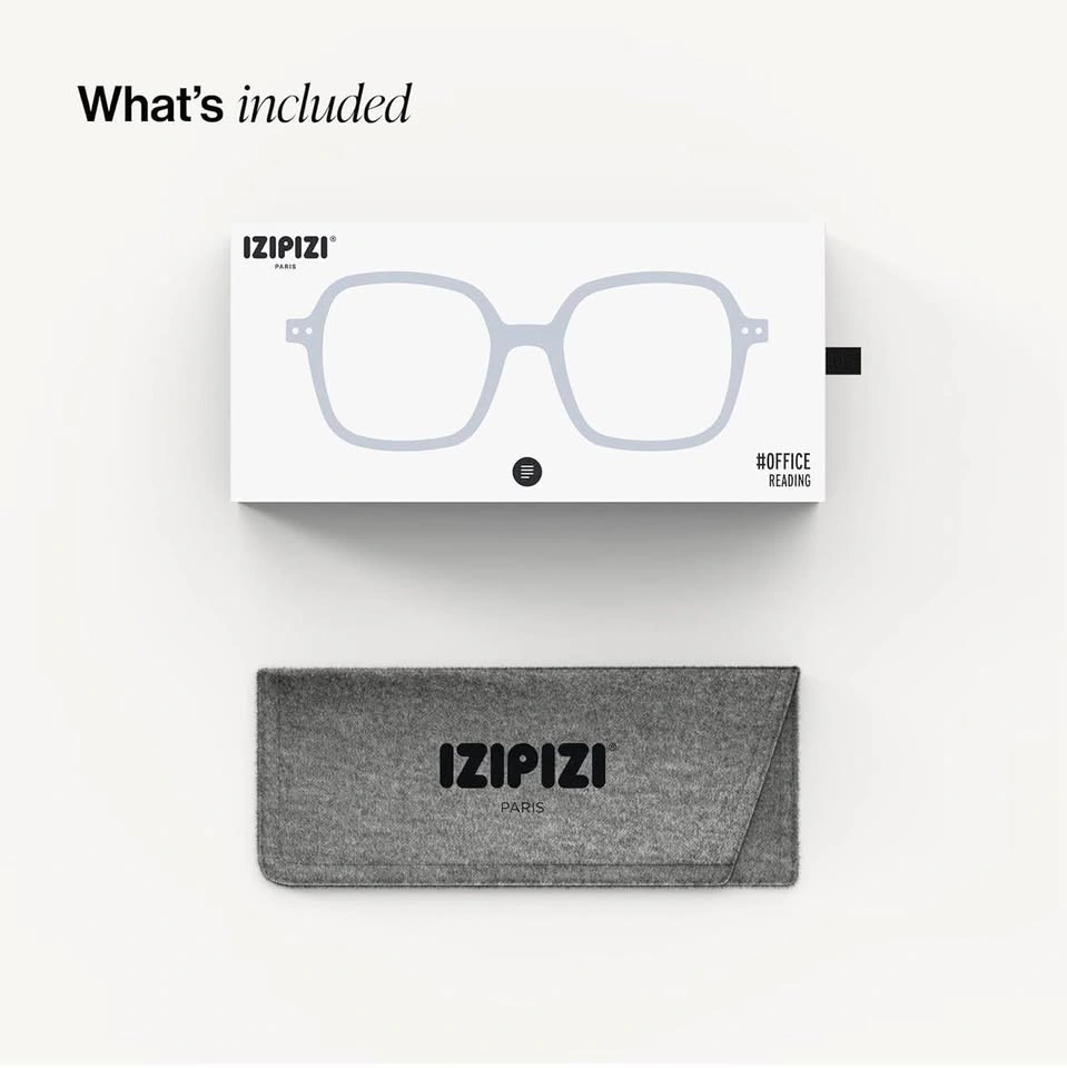 New +1 Magnification IZIPIZI Reading Glasses (Frozen Blue) - photo 5