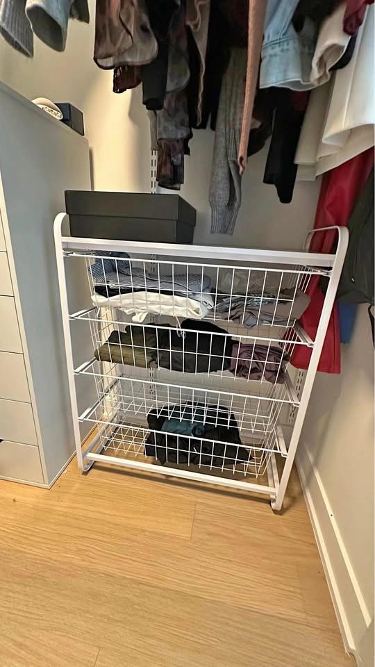 White Storage Drawers